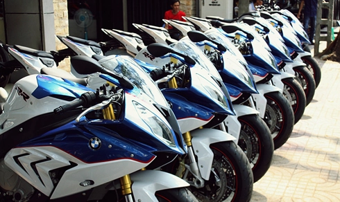  dàn siêu xe hai bánh bmw s1000rr đời mới ở sài gòn - 1