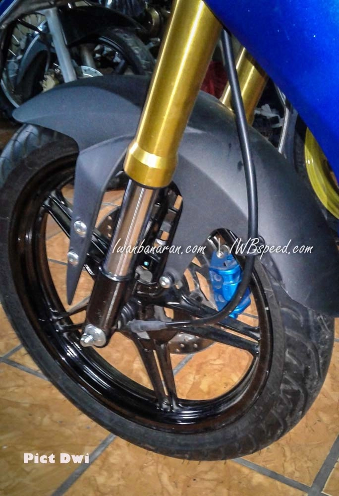 Fz150i độ dàn chân chất với phuộc usd đến từ m-slaz - 2