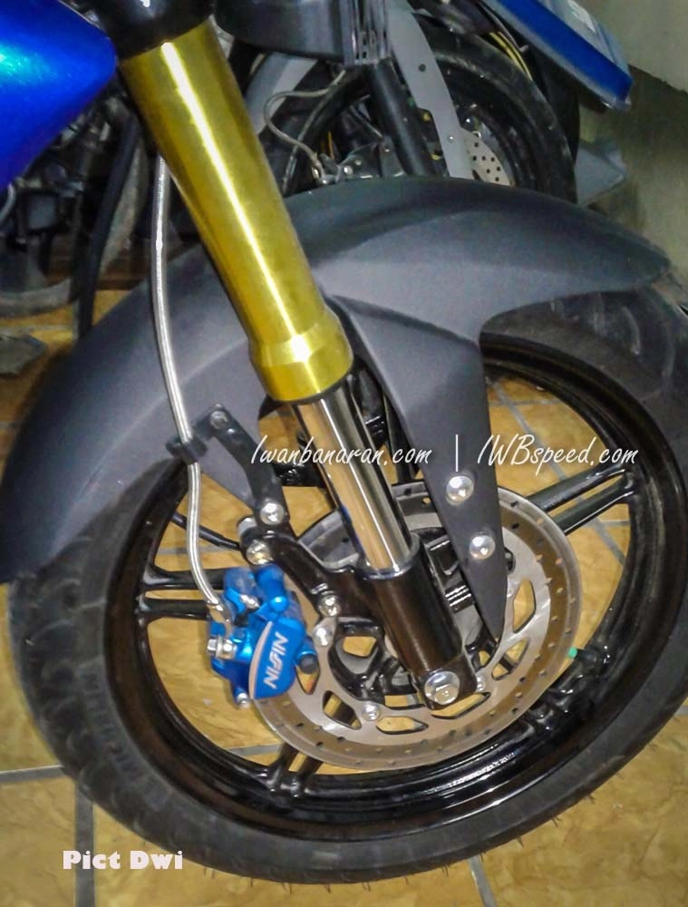 Fz150i độ dàn chân chất với phuộc usd đến từ m-slaz - 4