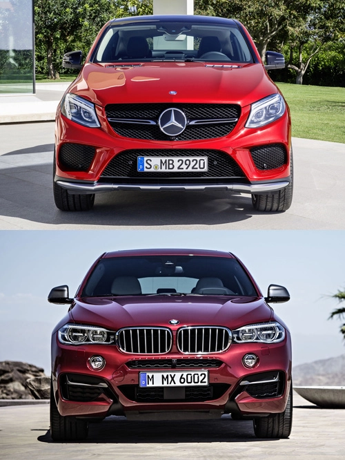  gle coupe và x6 - tương đồng thiết kế - 1