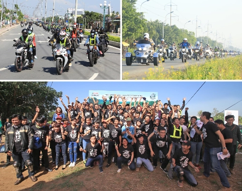 hơn 1350 biker tham gia hành trình rev up for lives - 2