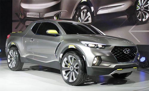  hyundai santa cruz - bán tải mới từ hàn quốc - 1