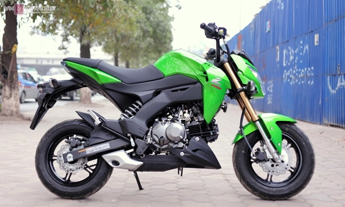  kawasaki z125 pro - tiểu z1000 đầu tiên về việt nam - 1