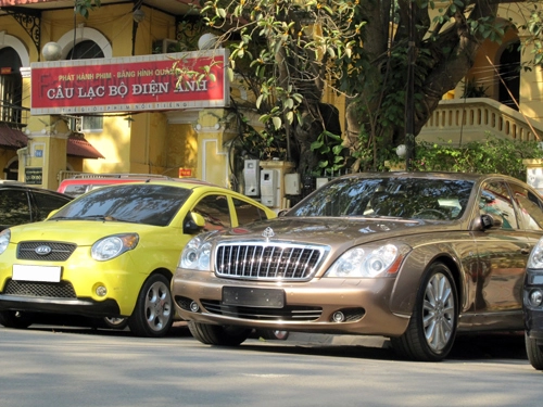  maybach 57s màu độc tái xuất ở hà nội - 2