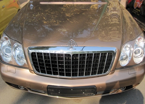  maybach 57s màu độc tái xuất ở hà nội - 3