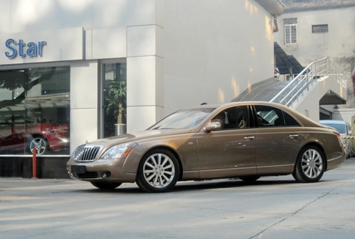  maybach 57s màu độc tái xuất ở hà nội - 7