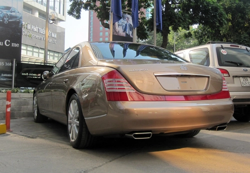  maybach 57s màu độc tái xuất ở hà nội - 8