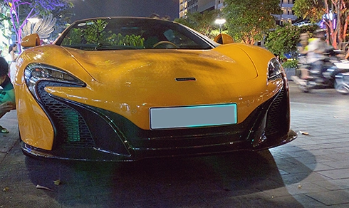  mclaren 650s dạo phố sài gòn - 1