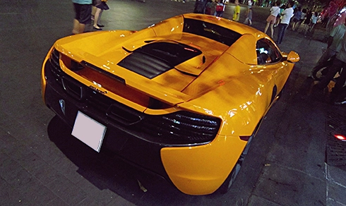  mclaren 650s dạo phố sài gòn - 2