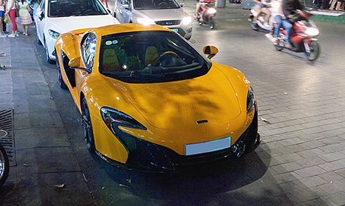  mclaren 650s dạo phố sài gòn - 4