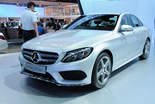  mercedes c-class mới ra mắt bangkok motor show - 1