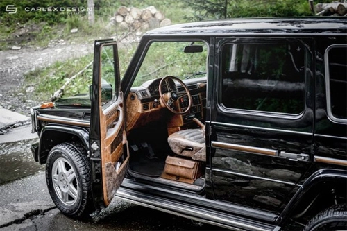  mercedes g-class độ nội thất cổ điển - 1