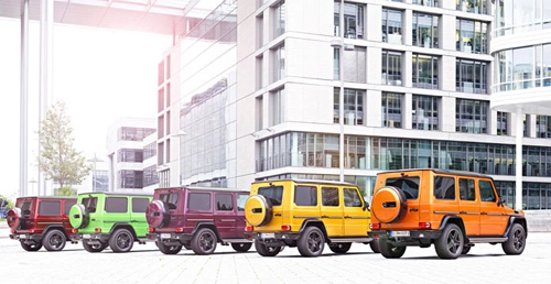  mercedes g-class sặc sỡ - 5