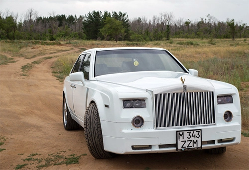  mercedes lột xác thành rolls-royce phantom - 1