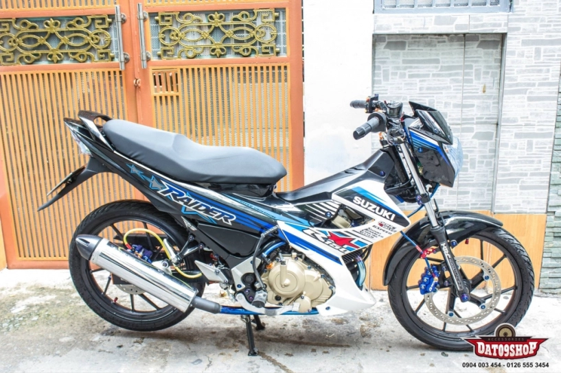 Suzuki raider đầy tinh tế với những option đồ chơi - 1