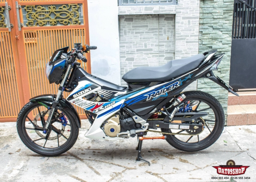 Suzuki raider đầy tinh tế với những option đồ chơi - 2