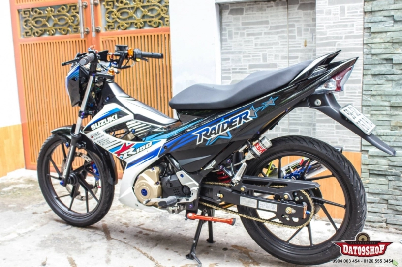 Suzuki raider đầy tinh tế với những option đồ chơi - 8