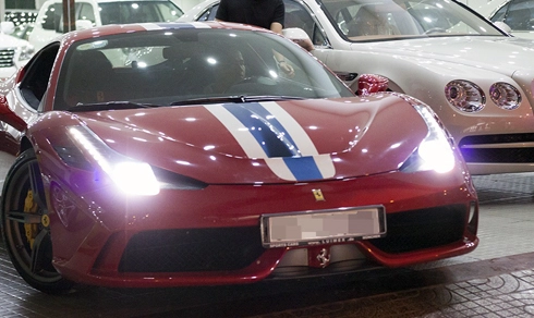  thêm siêu xe ferrari 458 speciale cập cảng sài gòn - 1