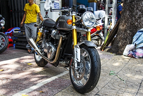  triumph thruxton 1200r ở việt nam - 5