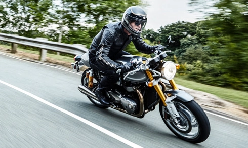  triumph thruxton và thruston r 2016 ra mắt - 1