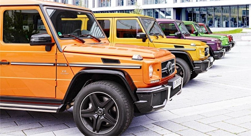  tùy chọn màu siêu sặc sỡ của mercedes g-class amg - 1