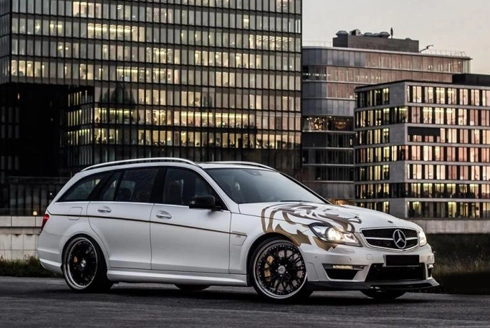  xế độ mercedes c63 amg estate 702 mã lực - 1