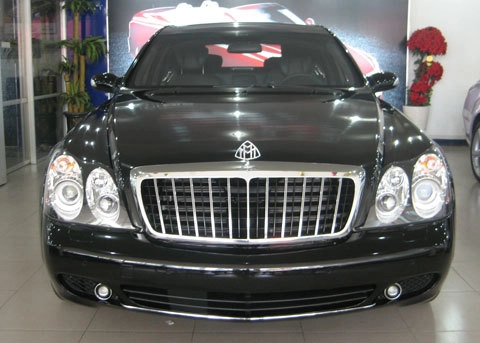  xe siêu sang maybach 62s tại việt nam - 1