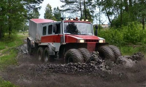  xe tải maz độ hầm hố ở belarus - 5