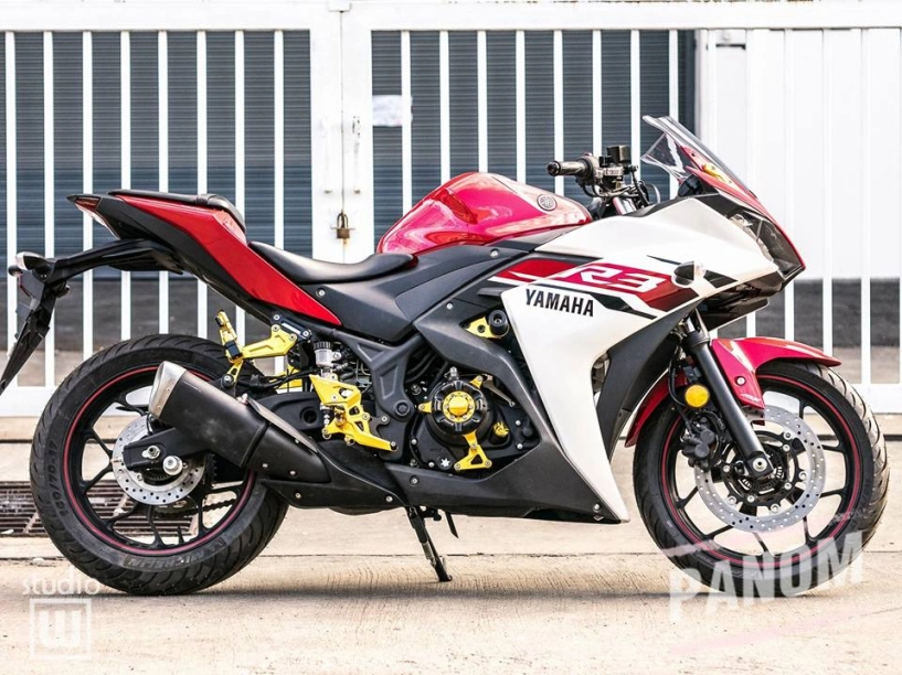 Yamaha r3 lung linh với phụ kiện panom - 1