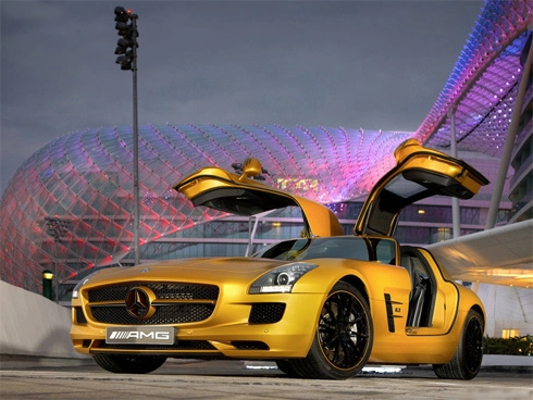  ảnh đẹp siêu xe mercedes sls amg - 1