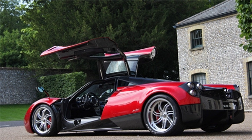  ảnh đẹp siêu xe pagani huayra - 3