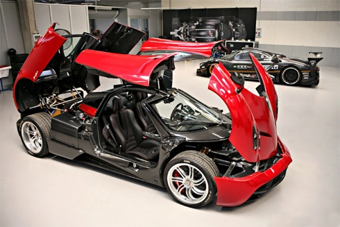  ảnh đẹp siêu xe pagani huayra - 7