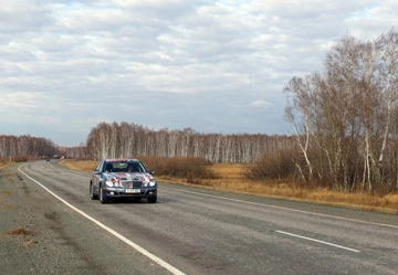  ảnh hành trình e-class từ nga tới kazakhstan - 1