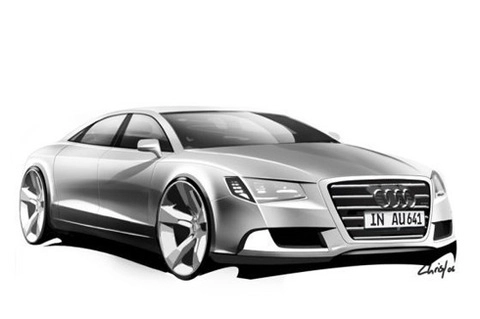  audi a8 mới sắp lộ diện - 2