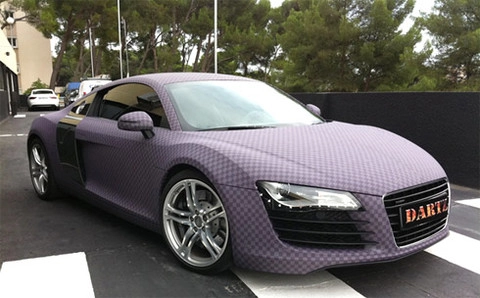  audi r8 độ da bàn cờ - 1