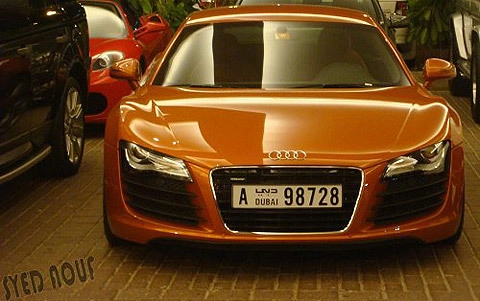  audi r8 màu lạ - 1