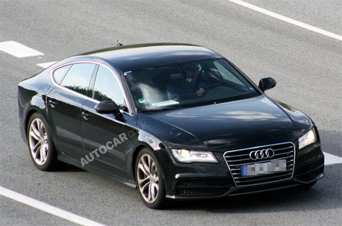  audi s7 lần đầu xuất hiện không ngụy trang - 1