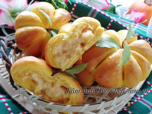 Bánh mì bí đỏ vừa ngon lại đẹp mắt bé nào cũng mê - 12