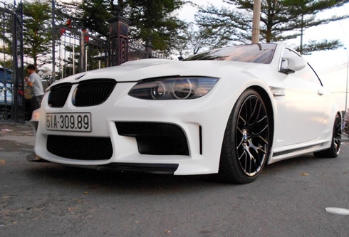  bmw 335i độ kiểu m3 vorsteiner ở sài gòn - 1