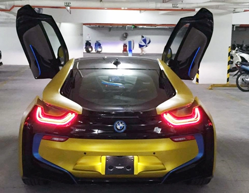  bmw i8 màu độc ở sài gòn - 3