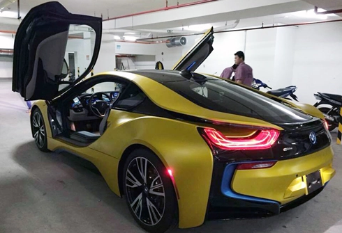  bmw i8 màu độc ở sài gòn - 5