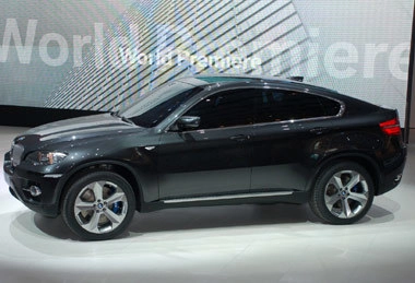  bmw x6 trình diễn tại frankfurt 2007 - 2