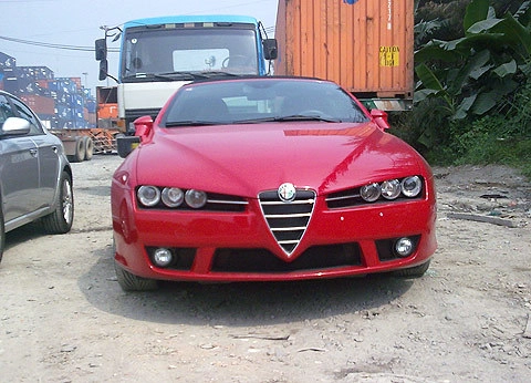  bộ ba xe alfa romeo cập cảng sài gòn - 8