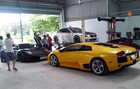  bộ đôi lamborghini độc tại sài gòn - 2