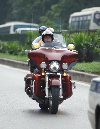  dàn honda goldwing 1800 đón nick vujicic ở hà nội - 10