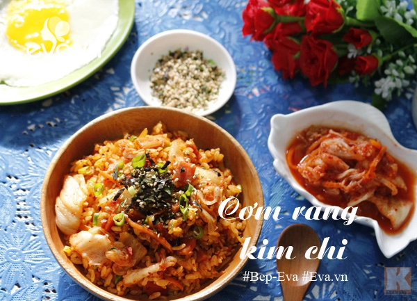 Đổi vị bữa sáng với cơm rang kim chi - 2