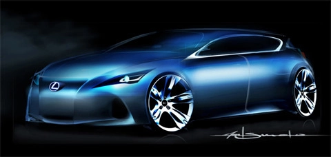  hình ảnh đầu tiên của lexus lf-ch hybrid concept - 3