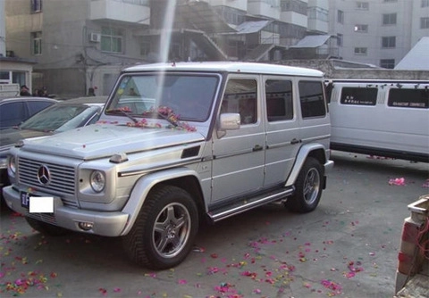  hummer siêu dài rước dâu ở trung quốc - 6