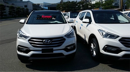  hyundai santa fe bản nâng cấp lộ diện - 1