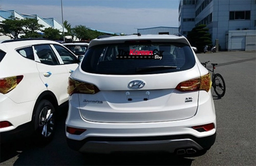  hyundai santa fe bản nâng cấp lộ diện - 2